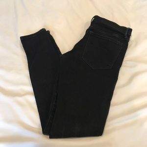 Black Banana Republic skinny jeans